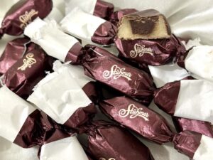 Aranydesszert marcipános étcsokoládés szaloncukor 250g