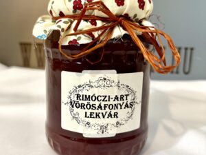 Vörösáfonya Lekvár 0,72L