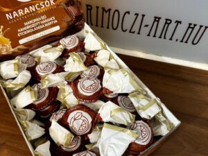 Narancsos Marcipános Étcsokoládé 25g