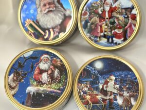 Dán vajas keksz válogatás ( Mikulás kék )150g