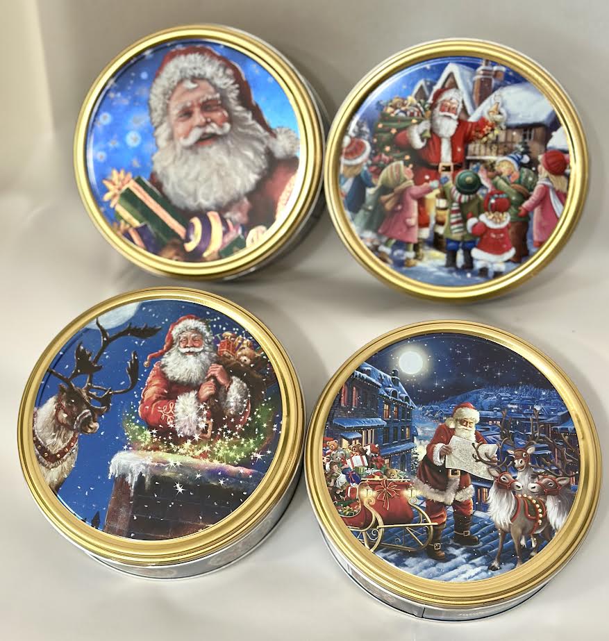 Dán vajas keksz válogatás ( Mikulás kék )150g