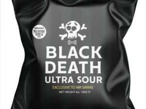 Black Death Ultra Sour - Exlusive to Mr Simms ( Citromos savany&uacute; cukor ) 100g