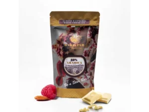 Mandulás-Málnás Fehércsokoládé ízű kávé - 88% Arabica - 175 g