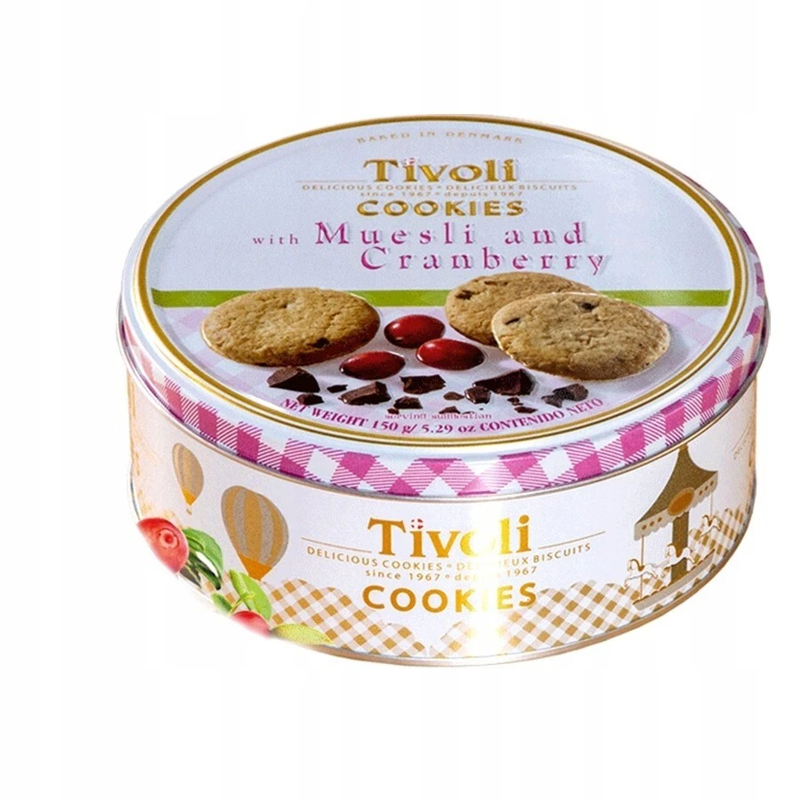 Műzlis Vörösáfonyás kekszek 150g