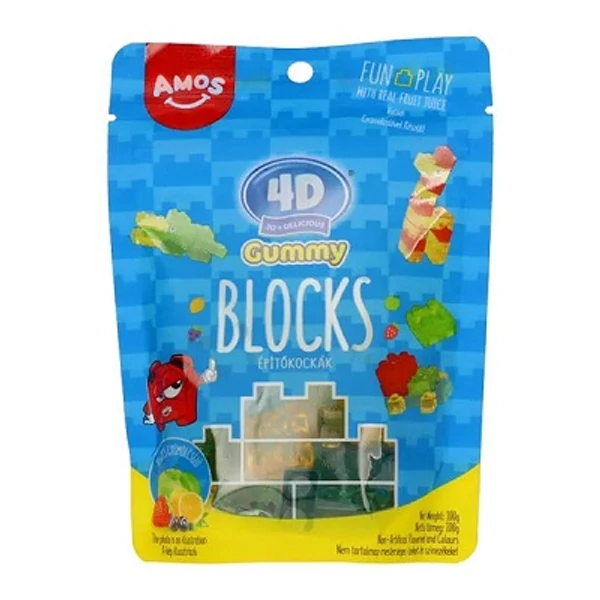 Gumicukor Lego 72g