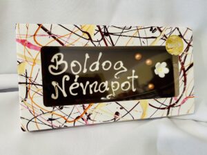 Feliratos ( Boldog N&eacute;vnapot ) &eacute;tcsokol&aacute;d&eacute; 100g